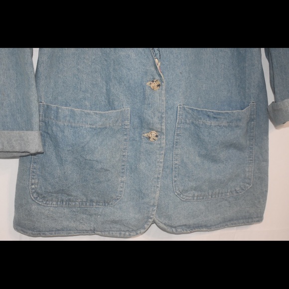 Vintage Hipster AMERICAN PROFILE DENIM JACKET SZ M - Picture 5 of 5